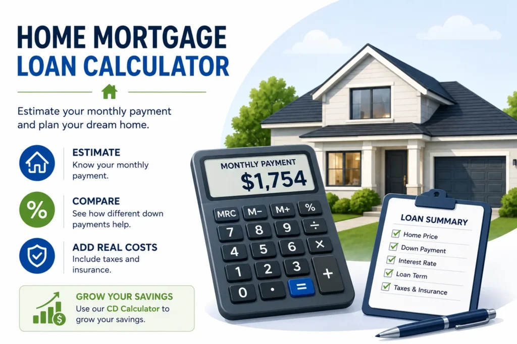 Home Mortgage Loan Calculator