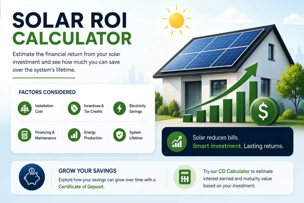 Solar ROI Calculator